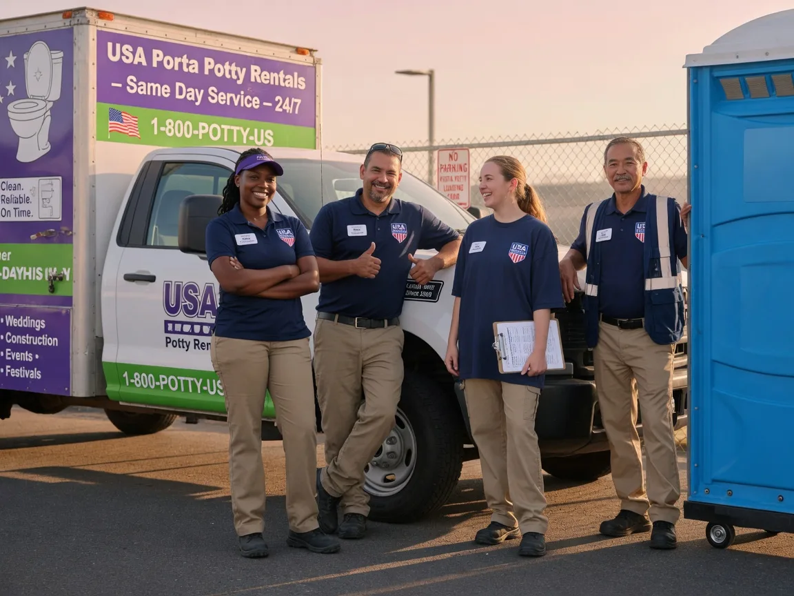 Porta Potty Rental company in Dunlevy, PA